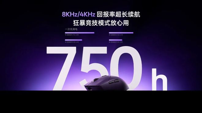 雷柏發布 VT 二代鼠標固件,750h 續航、≤0.225ms 無線按鍵速度