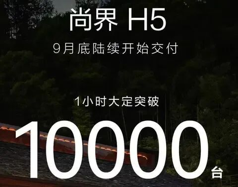 太卷了!9月份6款新車上市即爆單,有車型1小時大定3萬臺 圖片