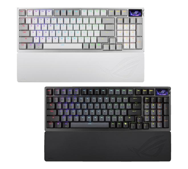 華碩推出夜魔 Azoth 96 HE 三模磁軸鍵盤,新品活動價 2299 元