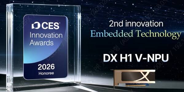 DEEPX發(fā)布DX-H1視覺神經網絡處理單元